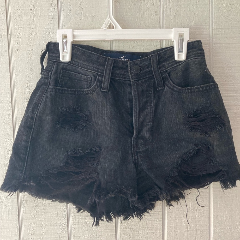 Hollister black shorts